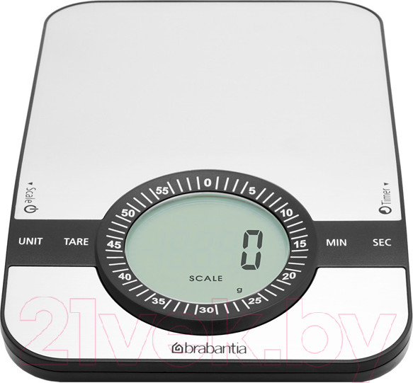 Изображение товара Кухонные весы Brabantia 480607 (стальной матовый)