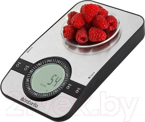 Изображение товара Кухонные весы Brabantia 480607 (стальной матовый)