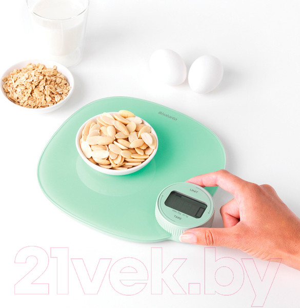 Изображение товара Кухонные весы Brabantia Tasty+ / 122903 (мятный)