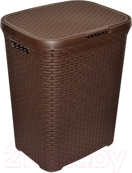 Изображение товара Корзина для белья Violet Ротанг / 186001 (60л, коричневый)
