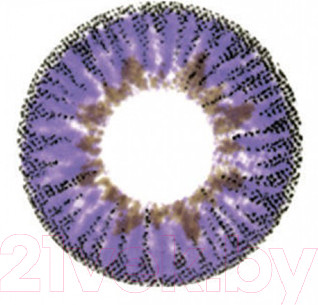Изображение товара Комплект контактных линз Hera Elegance Violet Sph-2.00 (2шт)