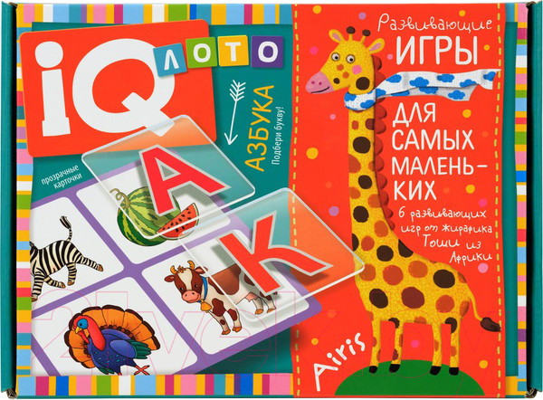 Изображение товара Развивающая игрушка Айрис-пресс Азбука. Подбери букву / AP-27381