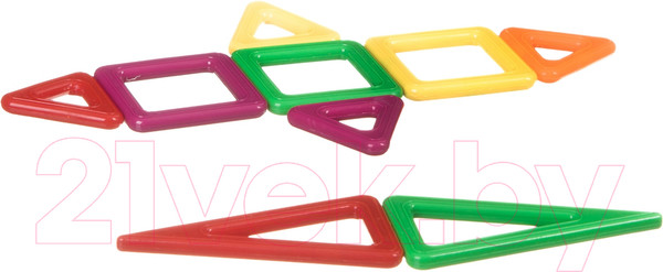 Изображение товара Конструктор магнитный Bondibon Магнитоформы / ВВ4405 (9дет.)