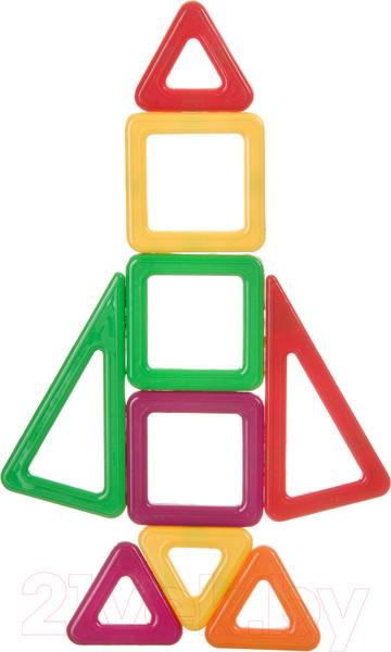 Изображение товара Конструктор магнитный Bondibon Магнитоформы / ВВ4405 (9дет.)