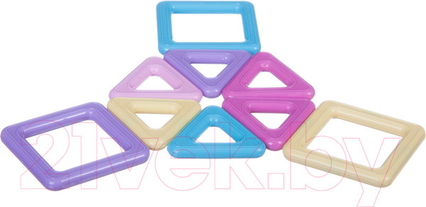 Изображение товара Конструктор магнитный Bondibon Магнитоформы / ВВ4406 (10дет.)