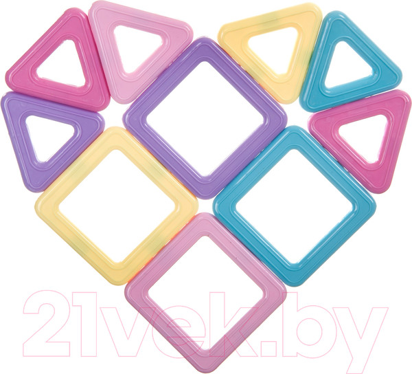 Изображение товара Конструктор магнитный Bondibon Магнитоформы / ВВ4406 (10дет.)