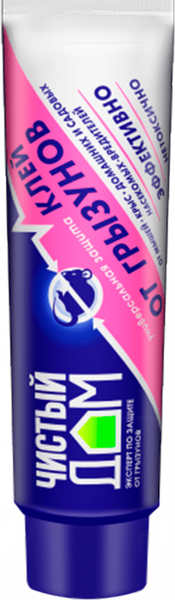 Изображение товара Средство для борьбы с вредителями Чистый дом Клей от грызунов и насекомых (130г)