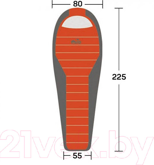 Изображение товара Спальный мешок Tramp Fjord T-Loft / TRS-049R (левый)
