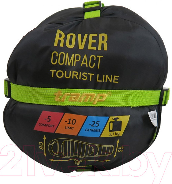 Изображение товара Спальный мешок Tramp Rover Compact / TRS-050C (левый)