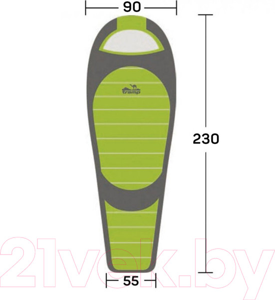 Изображение товара Спальный мешок Tramp Rover Long / TRS-050L (левый)
