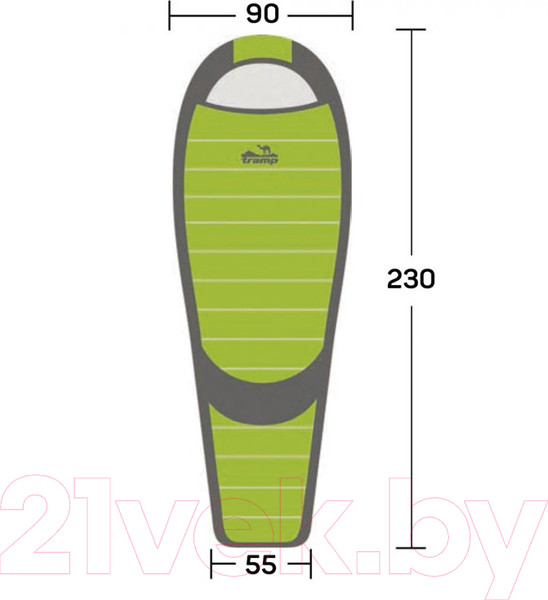 Изображение товара Спальный мешок Tramp Voyager Long / TRS-052L (левый)