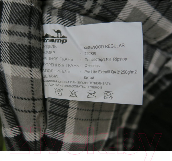 Изображение товара Спальный мешок Tramp Kingwood / TRS-053R (левый)