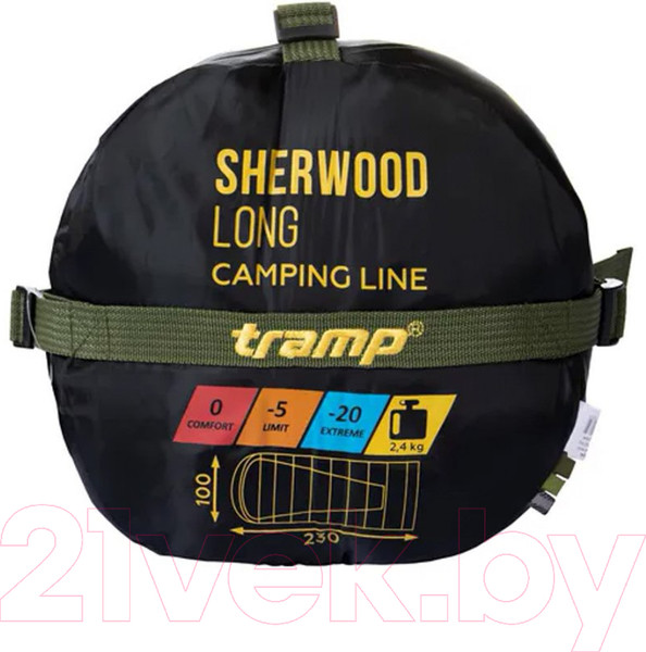 Изображение товара Спальный мешок Tramp Sherwood Long / TRS-054L (левый)