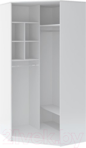 Изображение товара Шкаф Rinner Тиффани М35 угловой (белый текстурный)