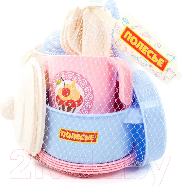 Изображение товара Набор игрушечной посуды Полесье Настенька / 79947 (на 4 персоны)