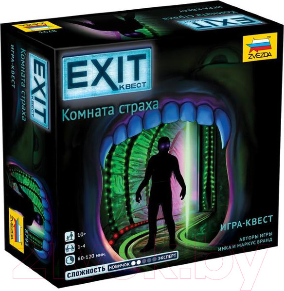 Изображение товара Настольная игра Звезда Exit-Квест. Комната страха / 8793