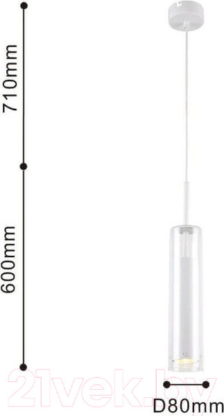 Изображение товара Потолочный светильник FAVOURITE Aenigma 2557-1P