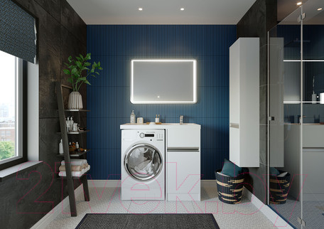 Изображение товара Тумба с умывальником Акватон Лондри 40 (1A2360K0LH010)