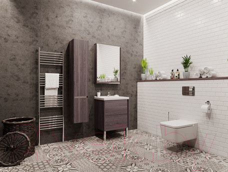 Изображение товара Тумба с умывальником Акватон Стоун 60 (1A2314K1SXC80)