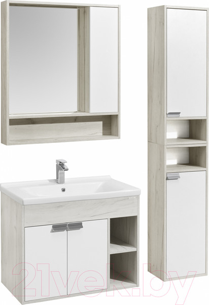 Изображение товара Тумба с умывальником Акватон Флай 80 (1A2374K0FAX10)