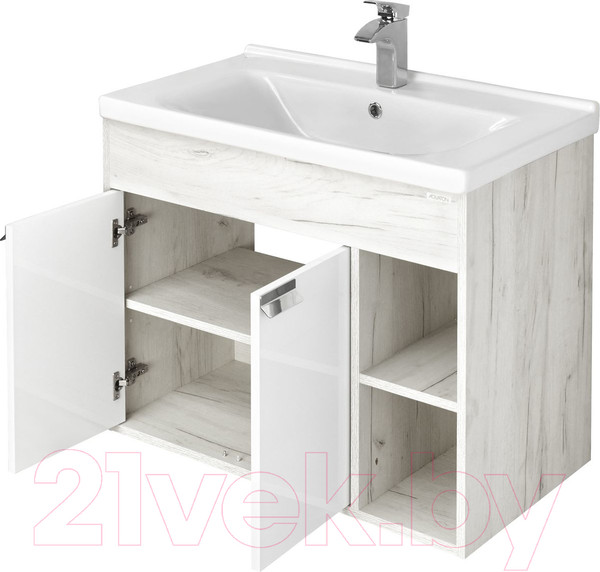 Изображение товара Тумба с умывальником Акватон Флай 80 (1A2374K0FAX10)