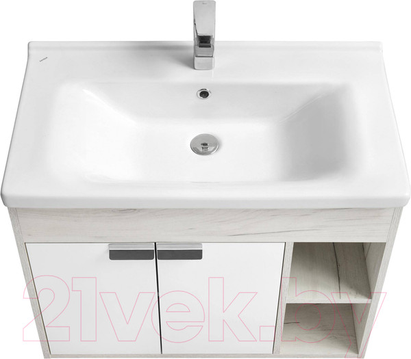 Изображение товара Тумба с умывальником Акватон Флай 80 (1A2374K0FAX10)
