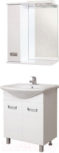 Изображение товара Тумба с умывальником Onika Балтика 60.10 (106040 + Балтика-60)