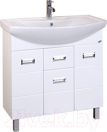 Изображение товара Тумба с умывальником Onika Балтика 80.14 (108023 + Балтика-80)