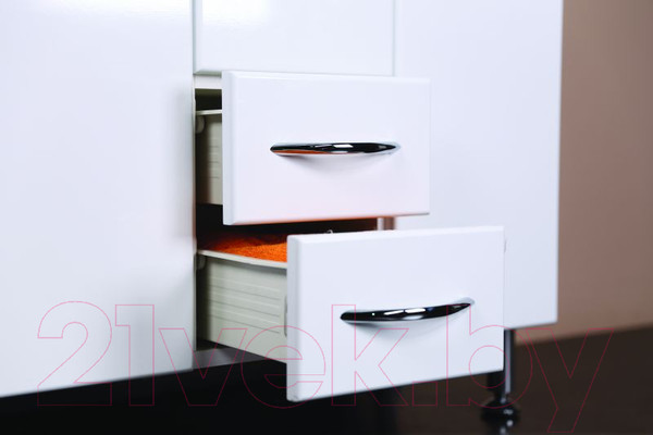 Изображение товара Тумба с умывальником Onika Моника 75.10 (107501 + 1WH110259)