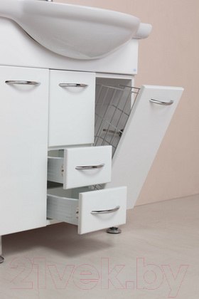 Изображение товара Тумба с умывальником Onika Моника 75.17 (107502 + 1WH110259)