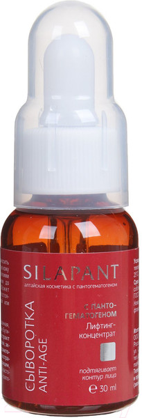 Изображение товара Сыворотка для лица Silapant Anti-Age лифтинг-концентрарт с пантогематогеном (30мл)