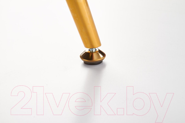 Изображение товара Кресло мягкое Halmar Amorinito (светло-розовый/золото)