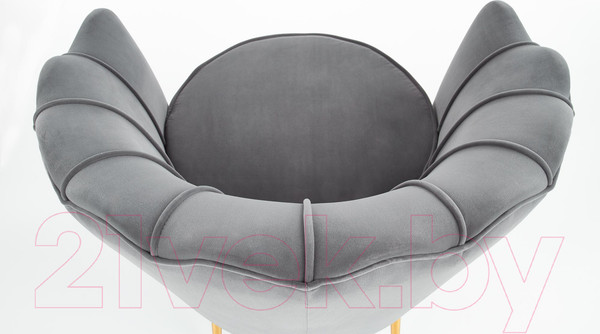 Изображение товара Кресло мягкое Halmar Amorinito (серый/золото)