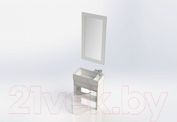 Изображение товара Тумба под умывальник Aquanet Лидс 50 / 182744