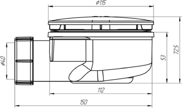 Изображение товара Сифон Акватон 1A212205XX000