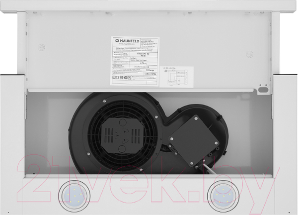 Изображение товара Вытяжка телескопическая Maunfeld VS Light 50 (белый)