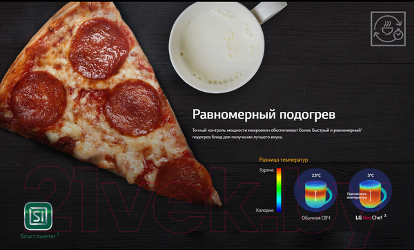 Изображение товара Микроволновая печь LG MS2535GIS
