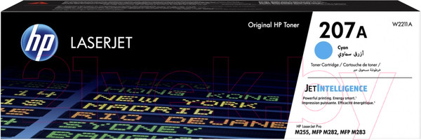 Изображение товара Картридж HP 207A Cyan (W2211A)