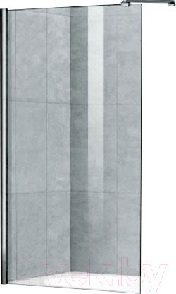 Изображение товара Стеклянная шторка для ванны Cezares LIBERTA-V-1-90/155-C-Cr