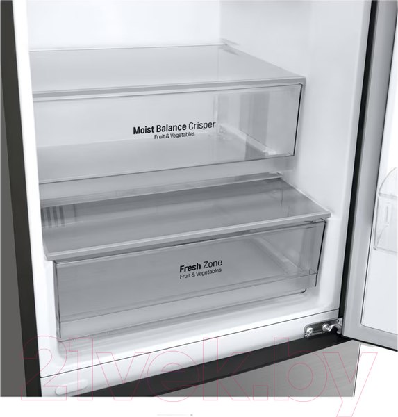 Изображение товара Холодильник с морозильником LG GA-B509CMTL