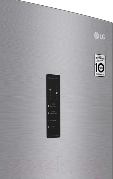 Изображение товара Холодильник с морозильником LG GA-B509CMTL