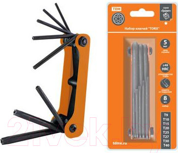 Изображение товара Набор ключей TDM SQ1020-0211