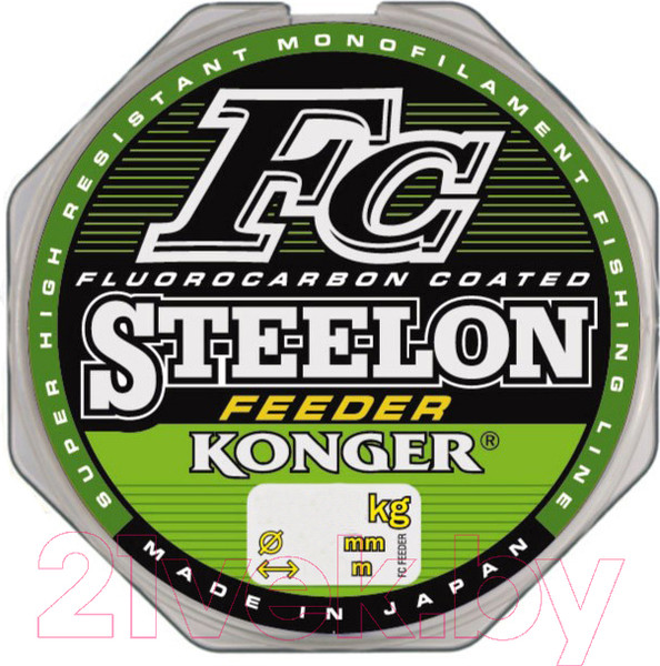 Изображение товара Леска монофильная Konger Steelon Fc-1 Feeder 0.30мм 150м / 237150030