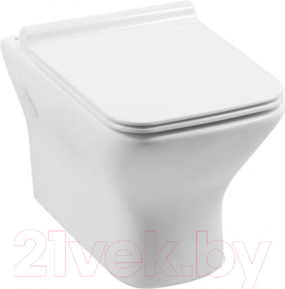 Изображение товара Унитаз подвесной Aquanet Cube-W / 210761 (с  сиденьем)