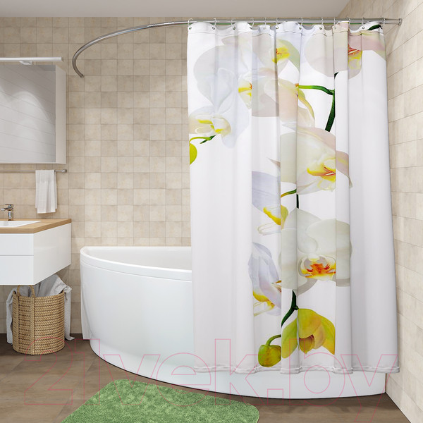 Изображение товара Шторка-занавеска для ванны FORA Магия PH22