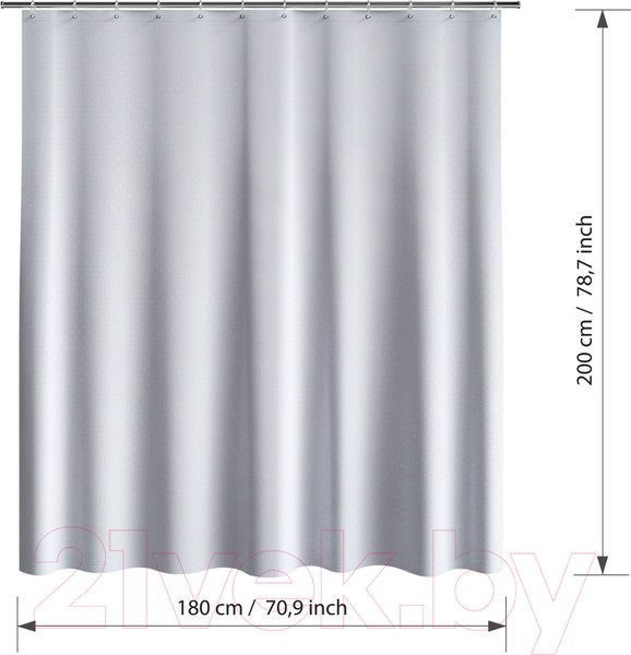 Изображение товара Шторка-занавеска для ванны FORA Магия PH22