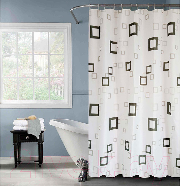 Изображение товара Шторка-занавеска для ванны FORA Графика PH94