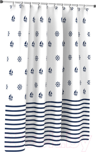 Изображение товара Шторка-занавеска для ванны FORA FOR-RN095