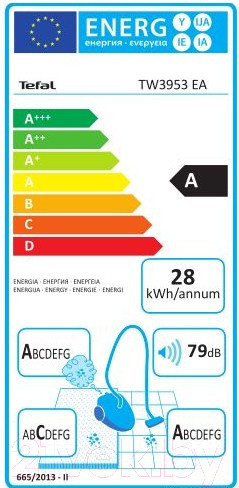 Изображение товара Пылесос Tefal TW3953EA