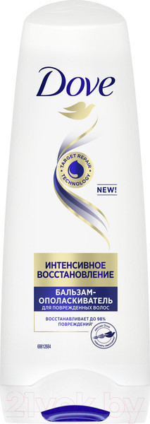Изображение товара Бальзам для волос Dove Нair Therapy интенсивное восстановление (200мл)